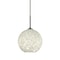 Besa Lighting Coco 8 Pendant, Carrera, Bronze Finish, 1x60W Incandescent 1JT-COCO819-BR - alternate 1
